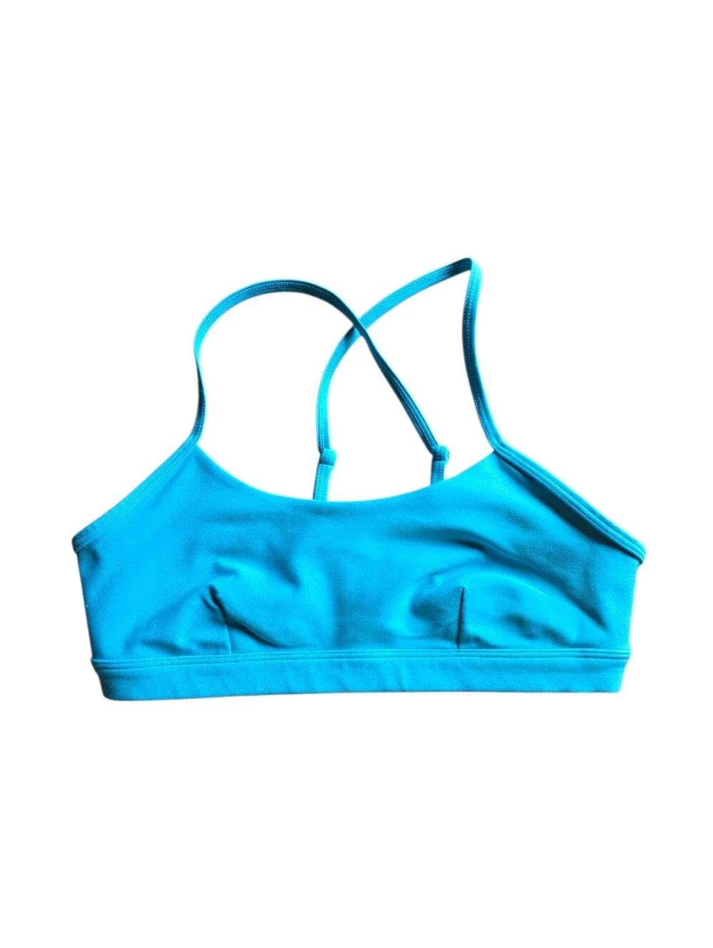 Alo Airlift Intrigue Bra in Bright Aqua Size Small